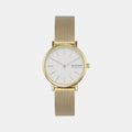 Signatur Lille Women Quartz White Dial Analog Mesh Watch SKW2693