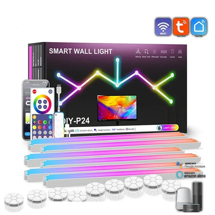 Smart LED neon wall lights