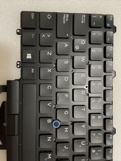 Spanish Dell Latitude 5490 7490  5495 Laptop Backlit Keyboard G30V9 0G30V9 H1