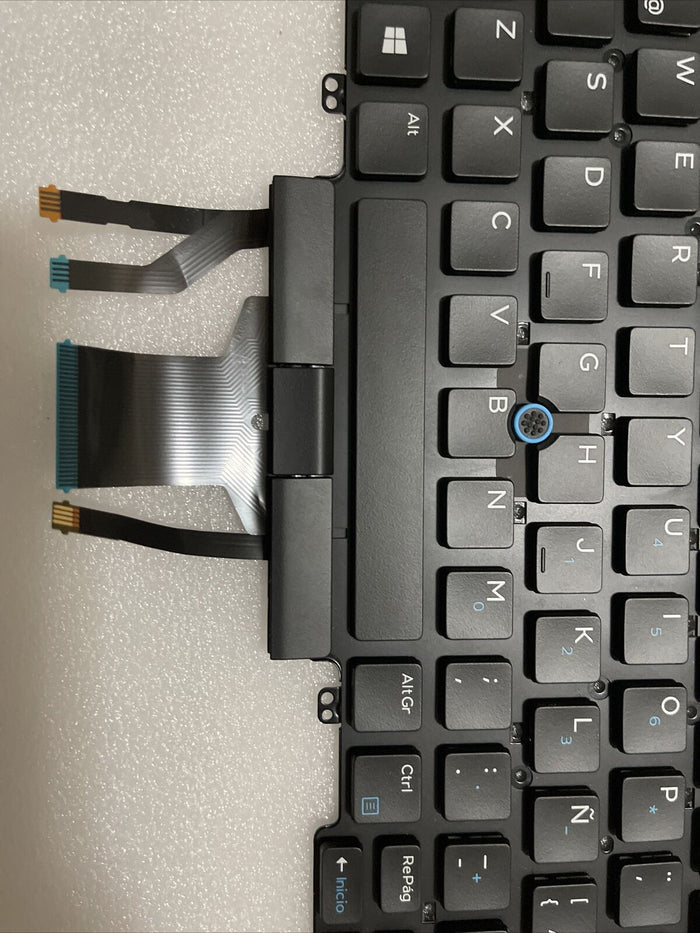 Spanish Dell Latitude 5490 7490  5495 Laptop Backlit Keyboard G30V9 0G30V9 H1