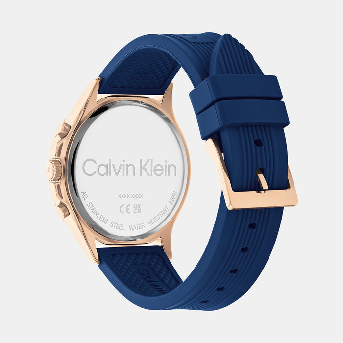 Calvin Klein Men Round Grey watch