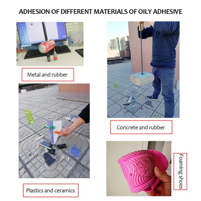 SearchFindOrder Waterproof Adhesive Multi-Purpose Super Glue for Plastic, Metal, Rubber, Tire Repair, Liquid Leather, and Soldering