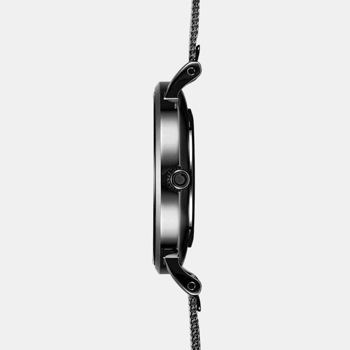 Obaku Men Round Black watch
