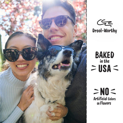 Three Dog Bakery Lick’n Crunch!® Carob & Peanut Butter Flavors Dog Treats