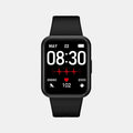 Helix Rectangular Black Digital watch