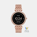 Michael Kors Round Black Digital watch