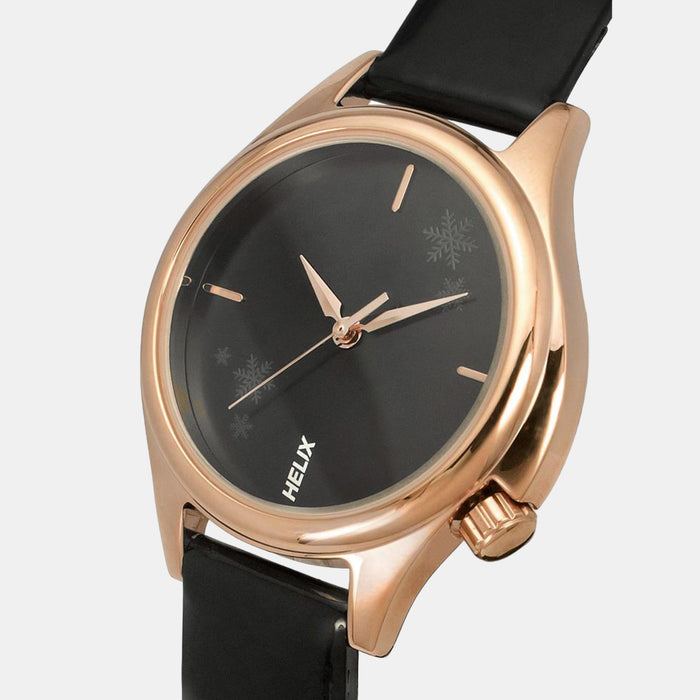 Helix Leather Black watch
