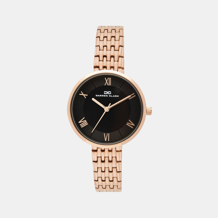 Darren Clark Round Black Analog watch