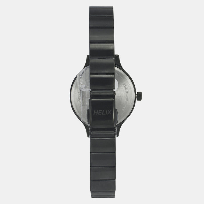 Helix Stainless Steel Round watch
