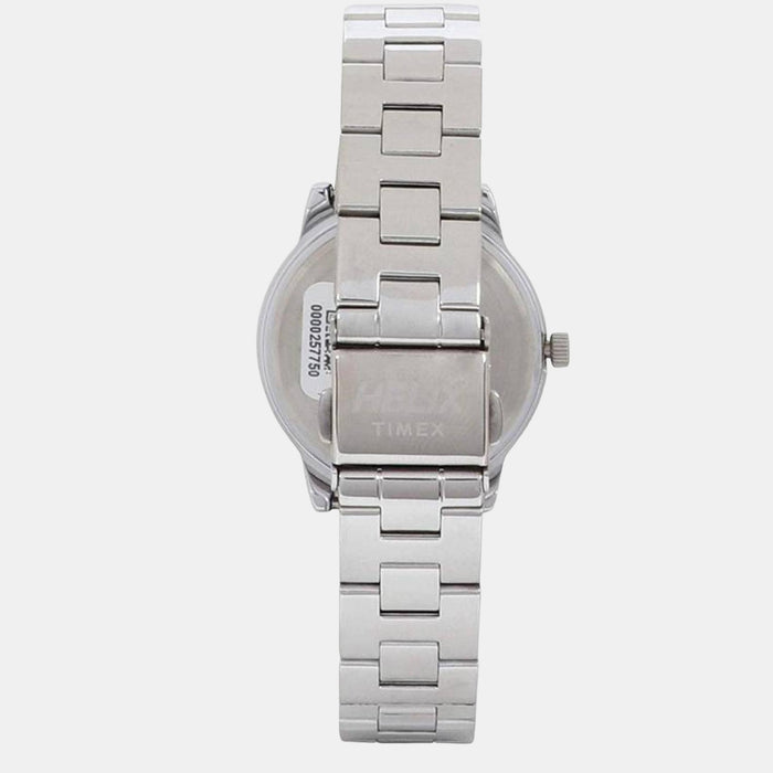 Helix Stainless Steel Round watch
