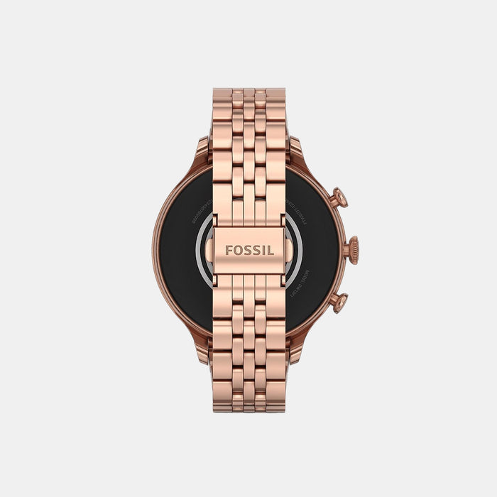 Women Quartz Black Dial Digital Stainless Steel Watch FTW6077