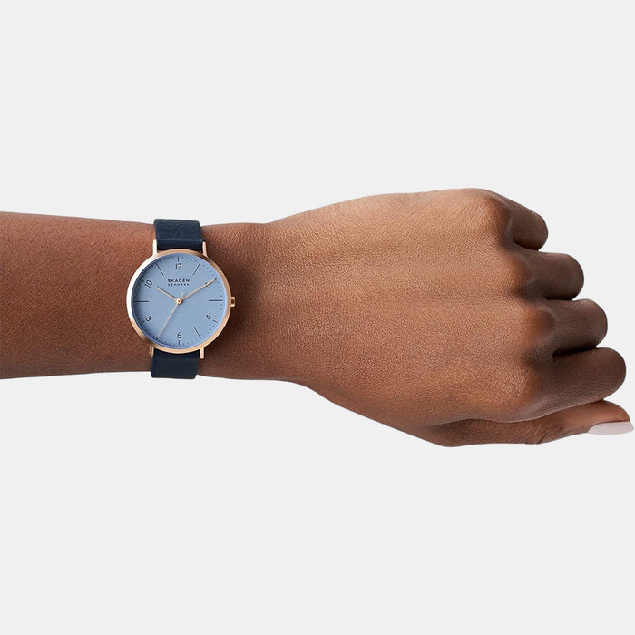 Skagen Polyurethane Blue watch