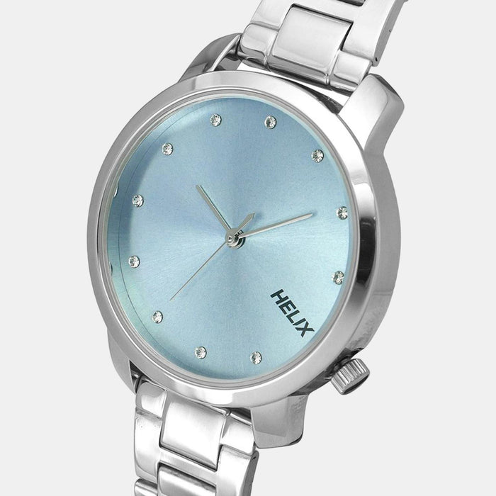 Helix Stainless Steel Blue watch