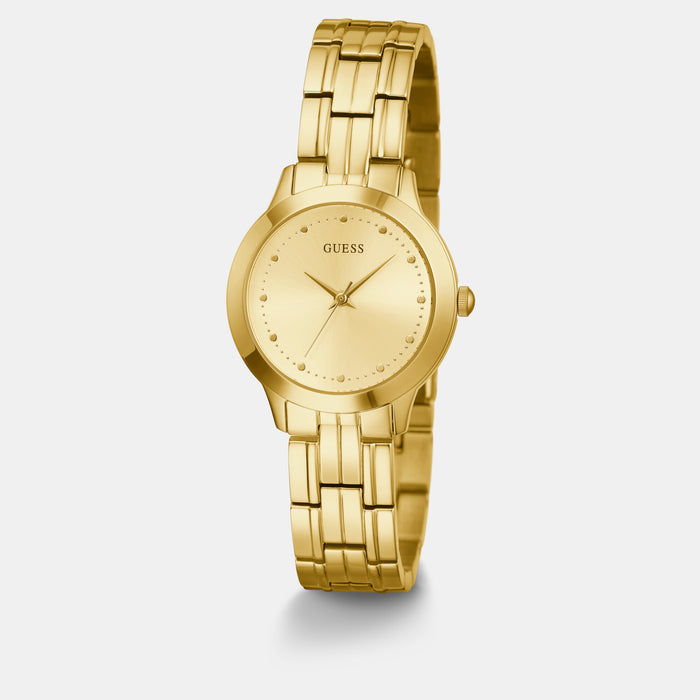 Guess Stainless Steel Champagne watch