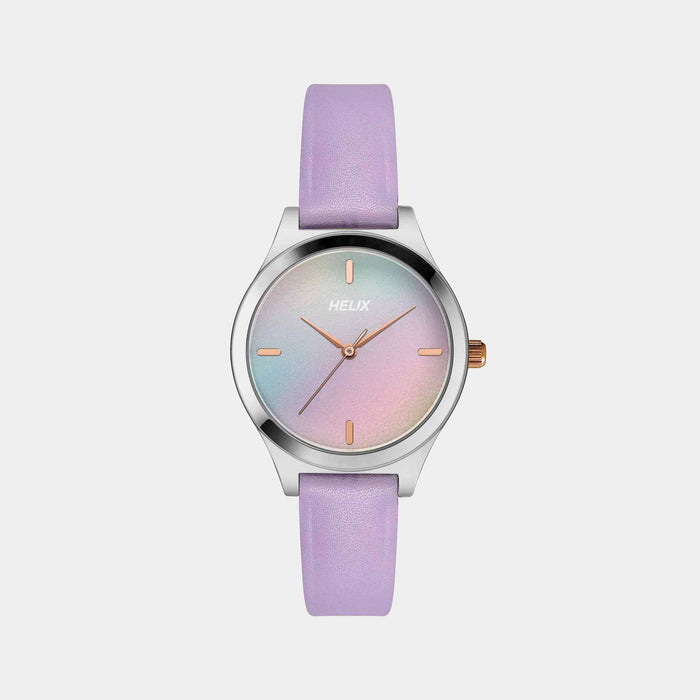 Helix Round Two Tone Analog watch