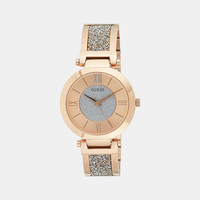 Guess Round Rose Gold Analog watch