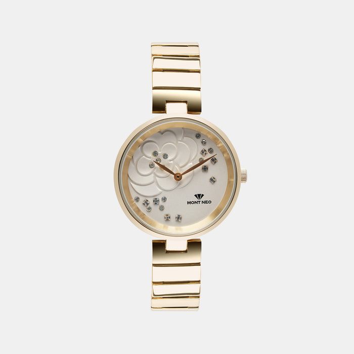 Mont Neo Round Silver Analog watch