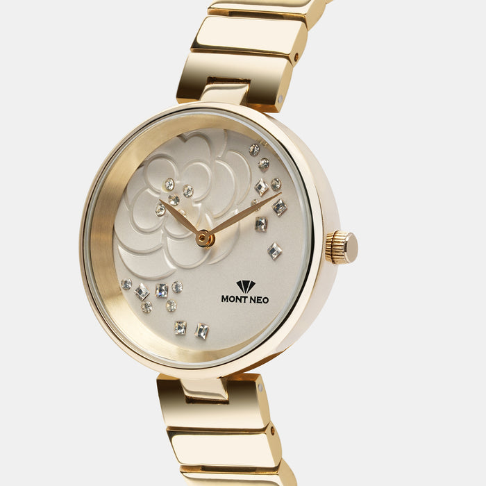 Mont Neo 34 mm Round Quartz watch
