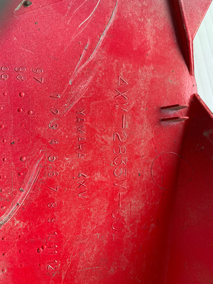 Yamaha YZF R1 Red Right Mid Fairing