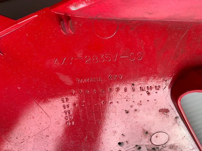 Yamaha YZF R1 Red Right Mid Fairing