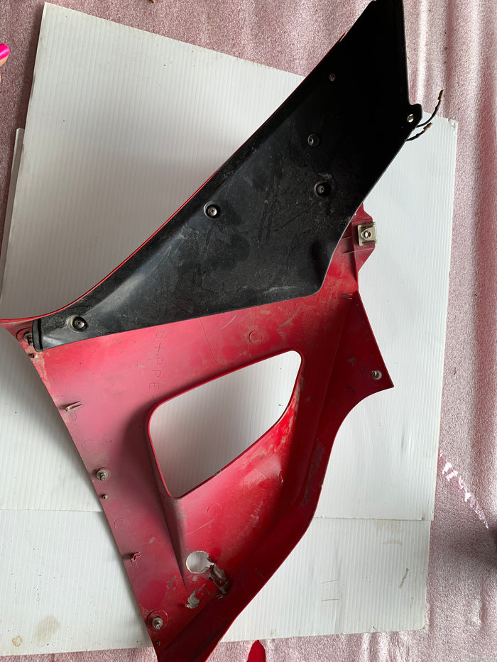 Yamaha YZF R1 Red Right Mid Fairing