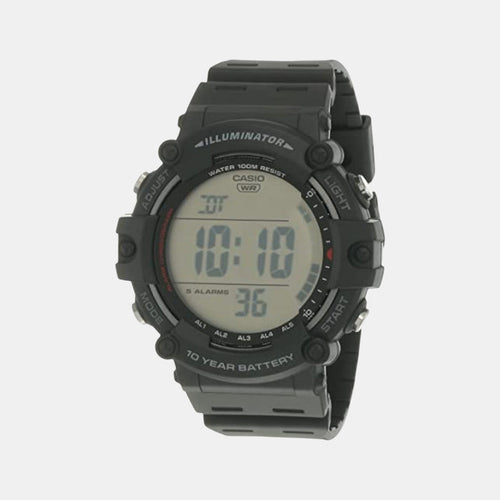 Youth Men Quartz Black Dial Digital Resin Watch D218