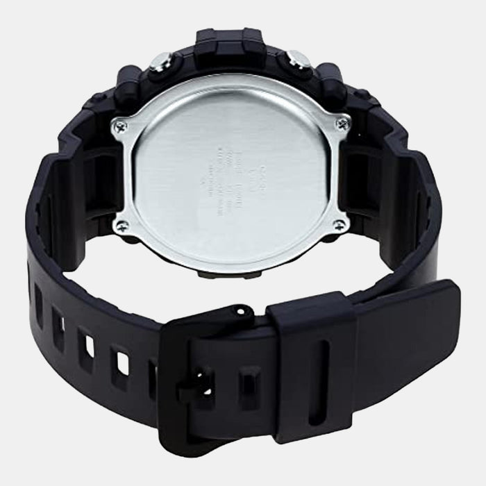 Youth Men Quartz Black Dial Digital Resin Watch D218