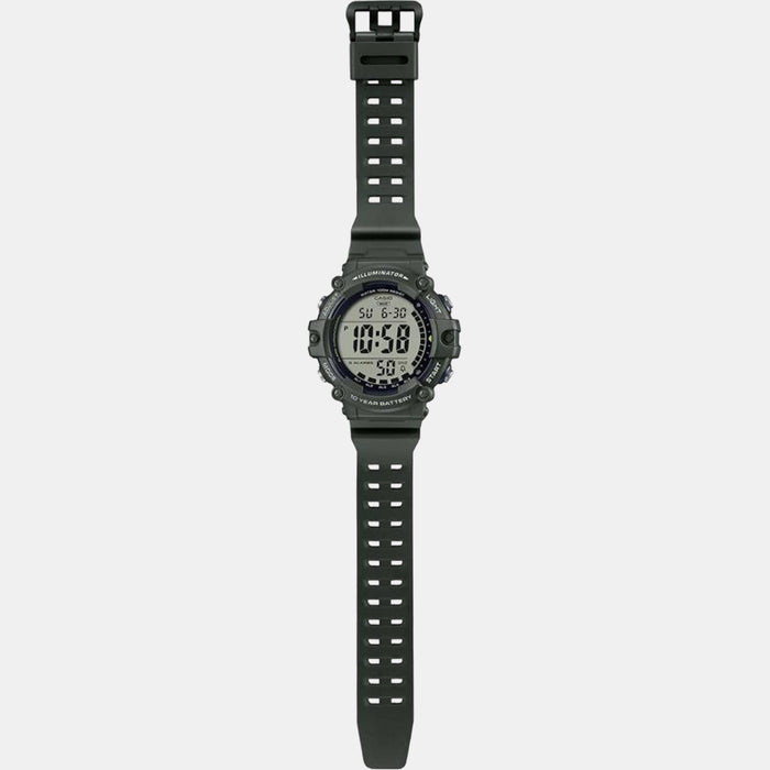 Youth Men Quartz Black Dial Digital Resin Watch D276