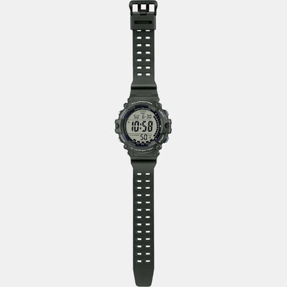 Youth Men Quartz Black Dial Digital Resin Watch D276