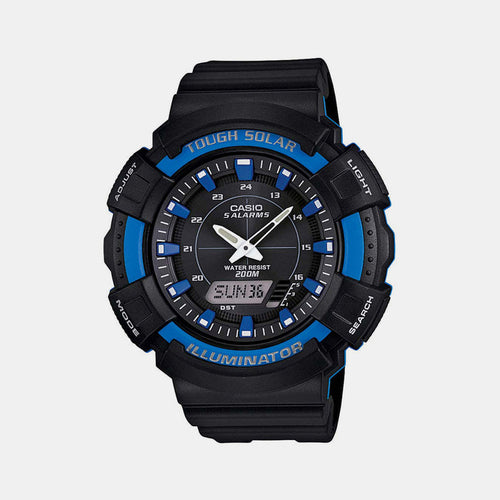 Casio Round Blue Analog-Digital watch