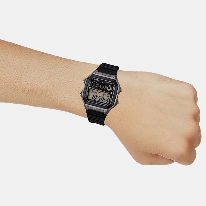 Casio Resin Black watch