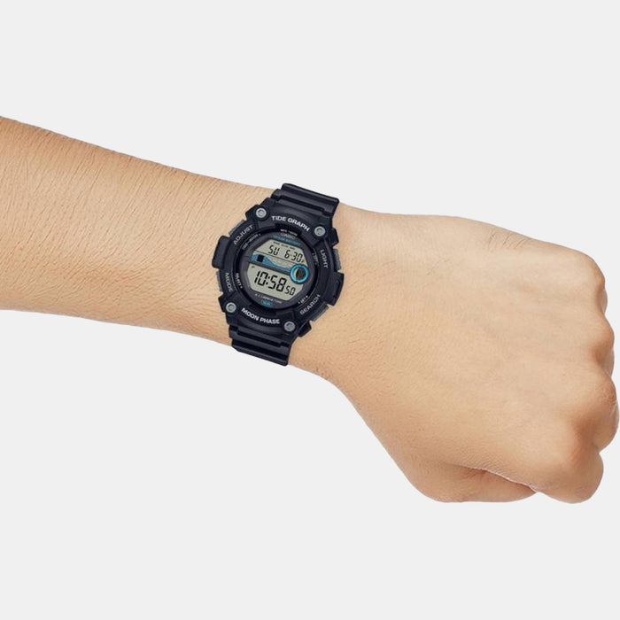 Youth Unisex Quartz Grey Dial Digital Resin Watch D251