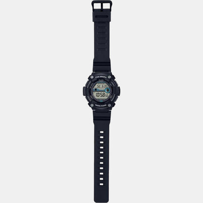 Youth Unisex Quartz Grey Dial Digital Resin Watch D251
