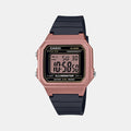Youth Unisex Quartz Rose Gold Dial Digital Resin Watch I113