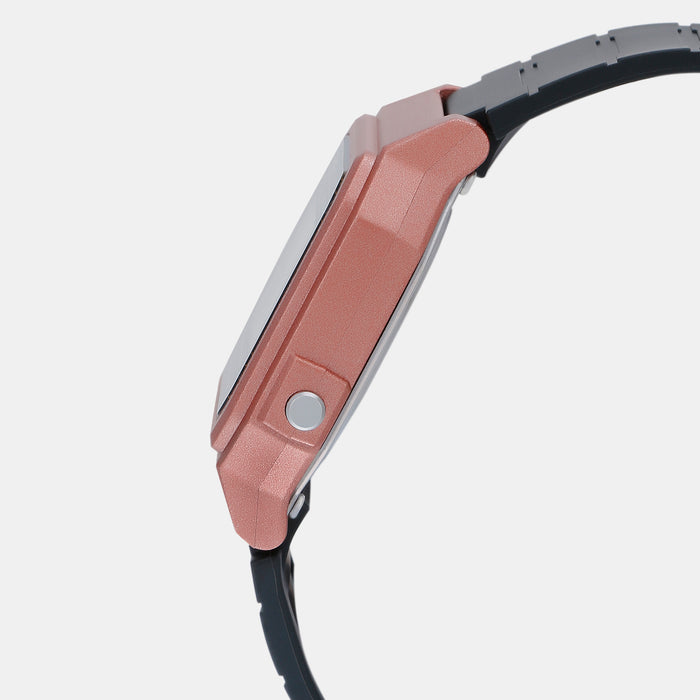 Casio Unisex Square Rose Gold watch