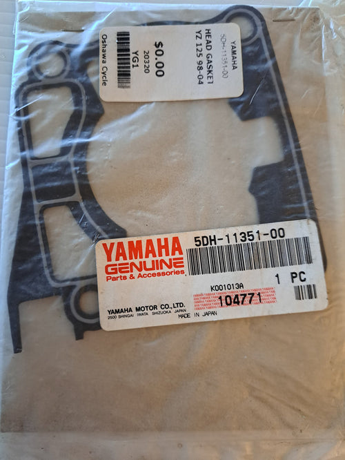 YZ125 Cylinder Gasket 5DH-