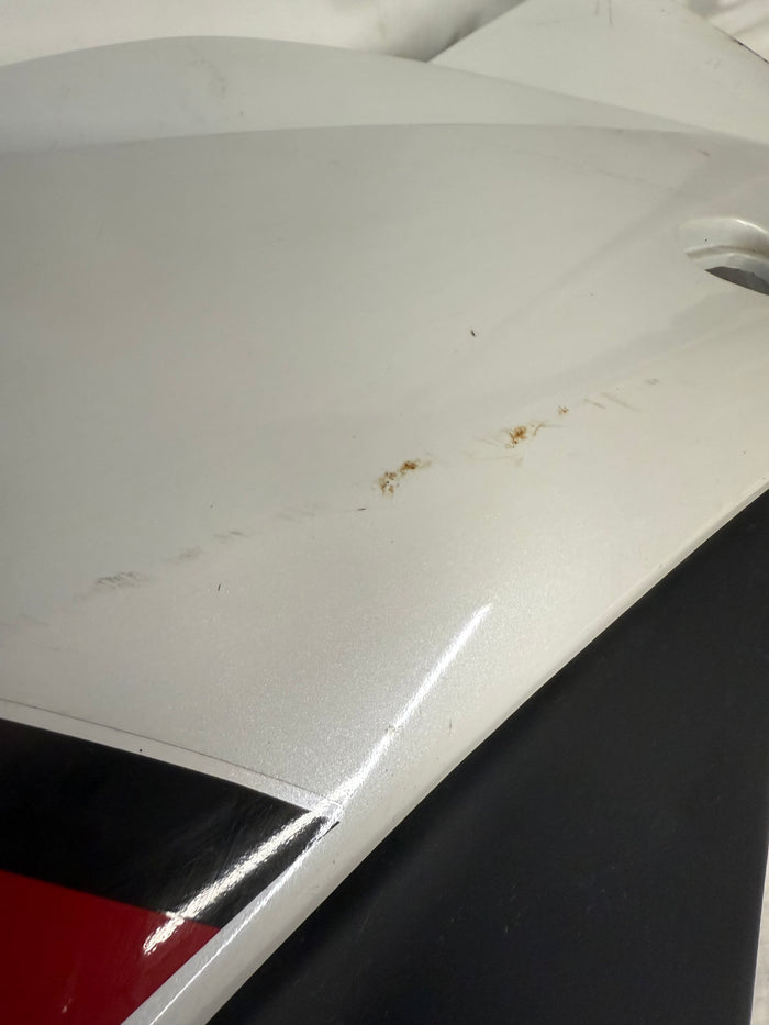 YZFR3 Right Mid Cowl Fairing Red/White
