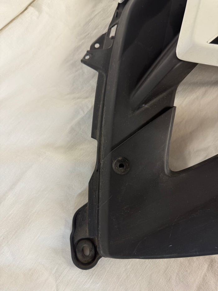 YZFR3 Right Mid Cowl Fairing Red/White